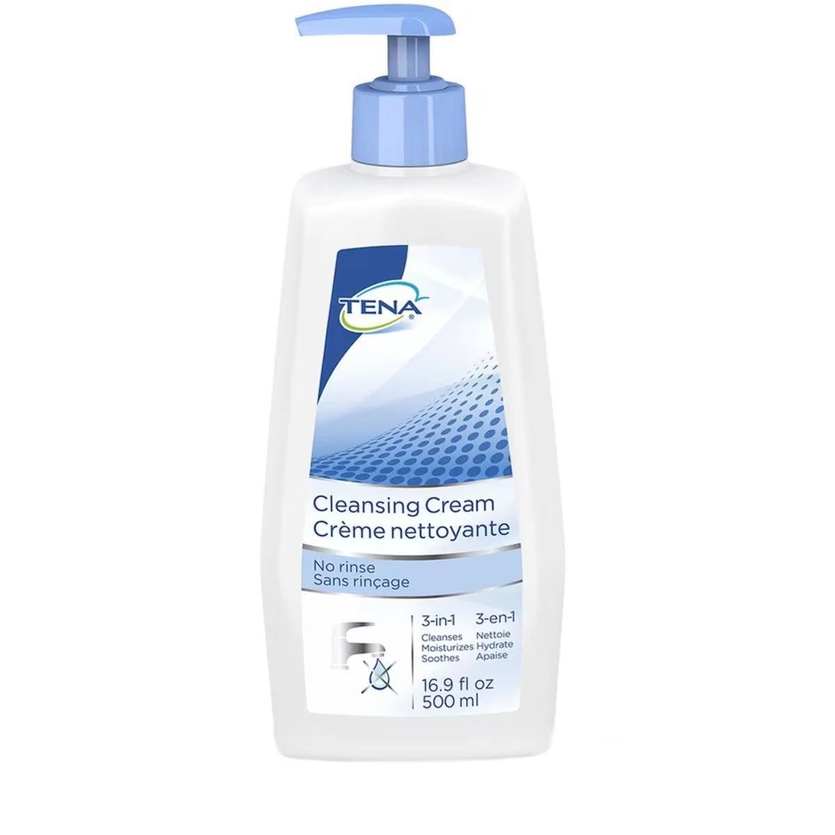 Crème nettoyante et hydratante,  500 mL