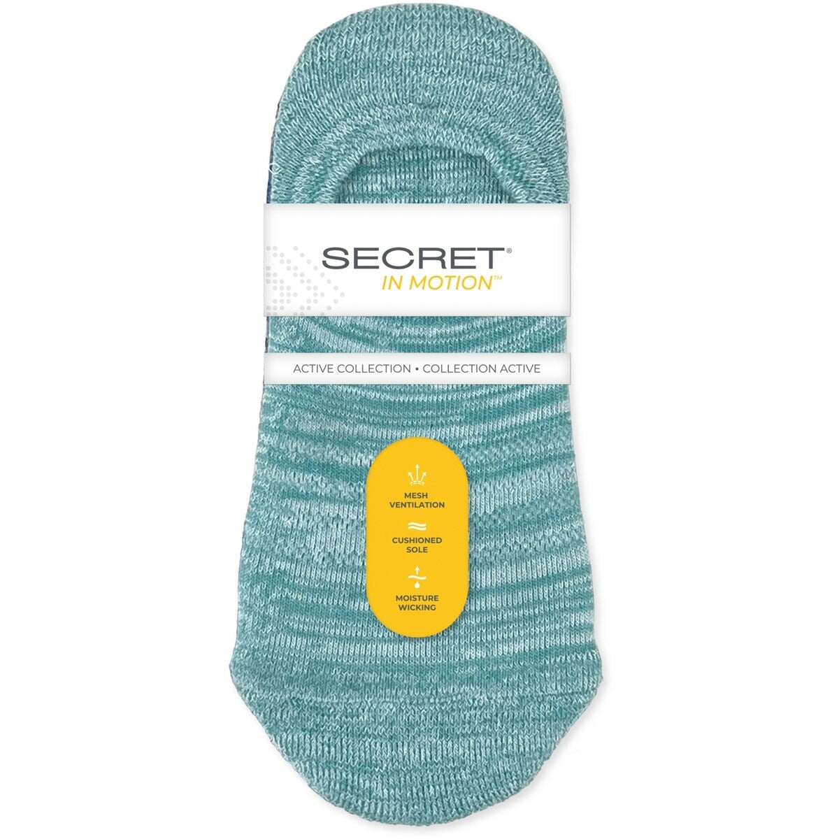 Secret®InMotion™ Doublures coupe haute semi-coussinée - TAILLE UNIQUE