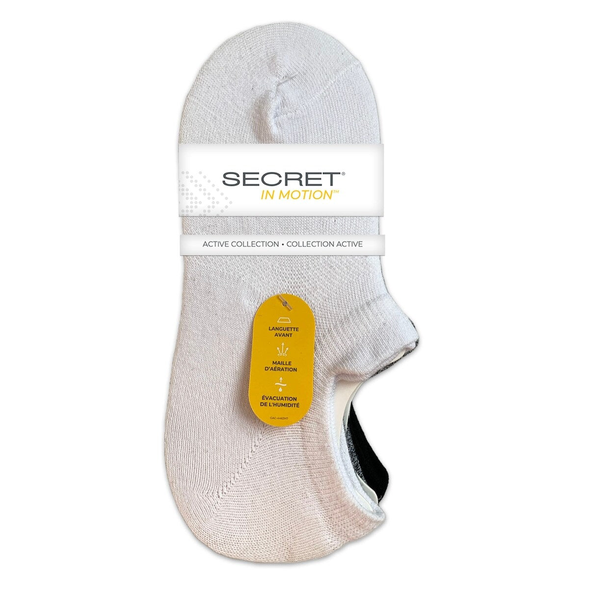Couvre-pieds invisibles ultra bas à languettes femmes - 3 paires