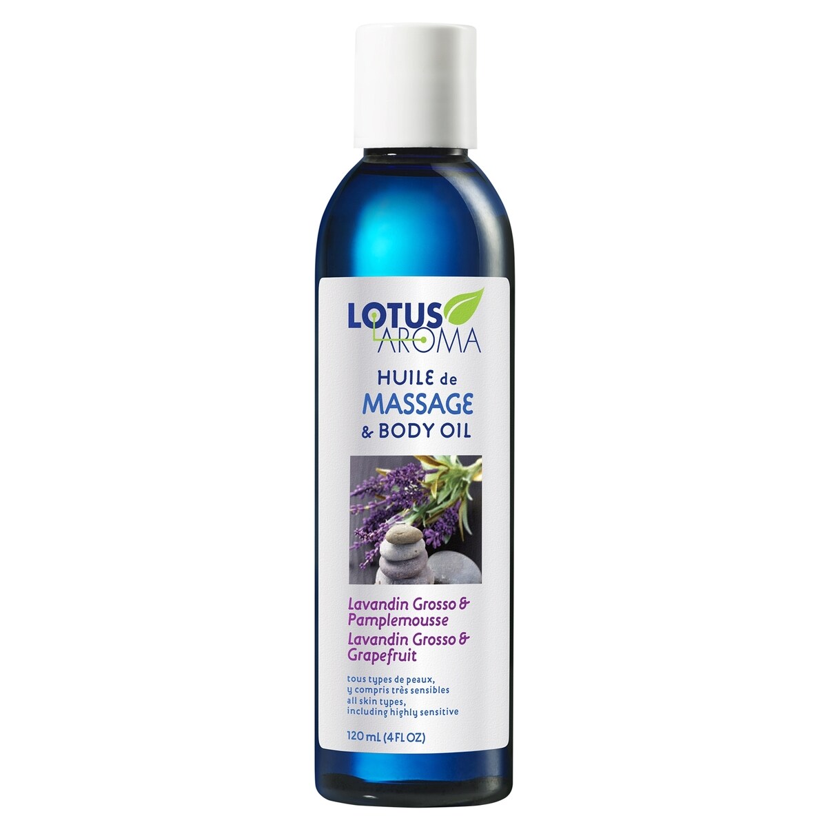 Huile de Massage Lavandin Grosso & Pamplemousse