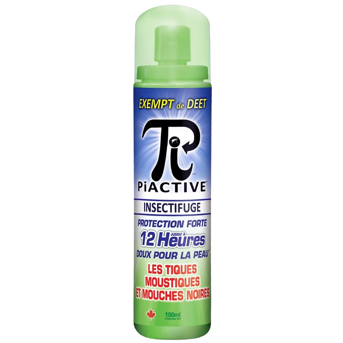 ™ Insectifuge Exempt De Deet 12 Heures - Pompe De Pulv�Risation - Format De Voyage, 100Ml
