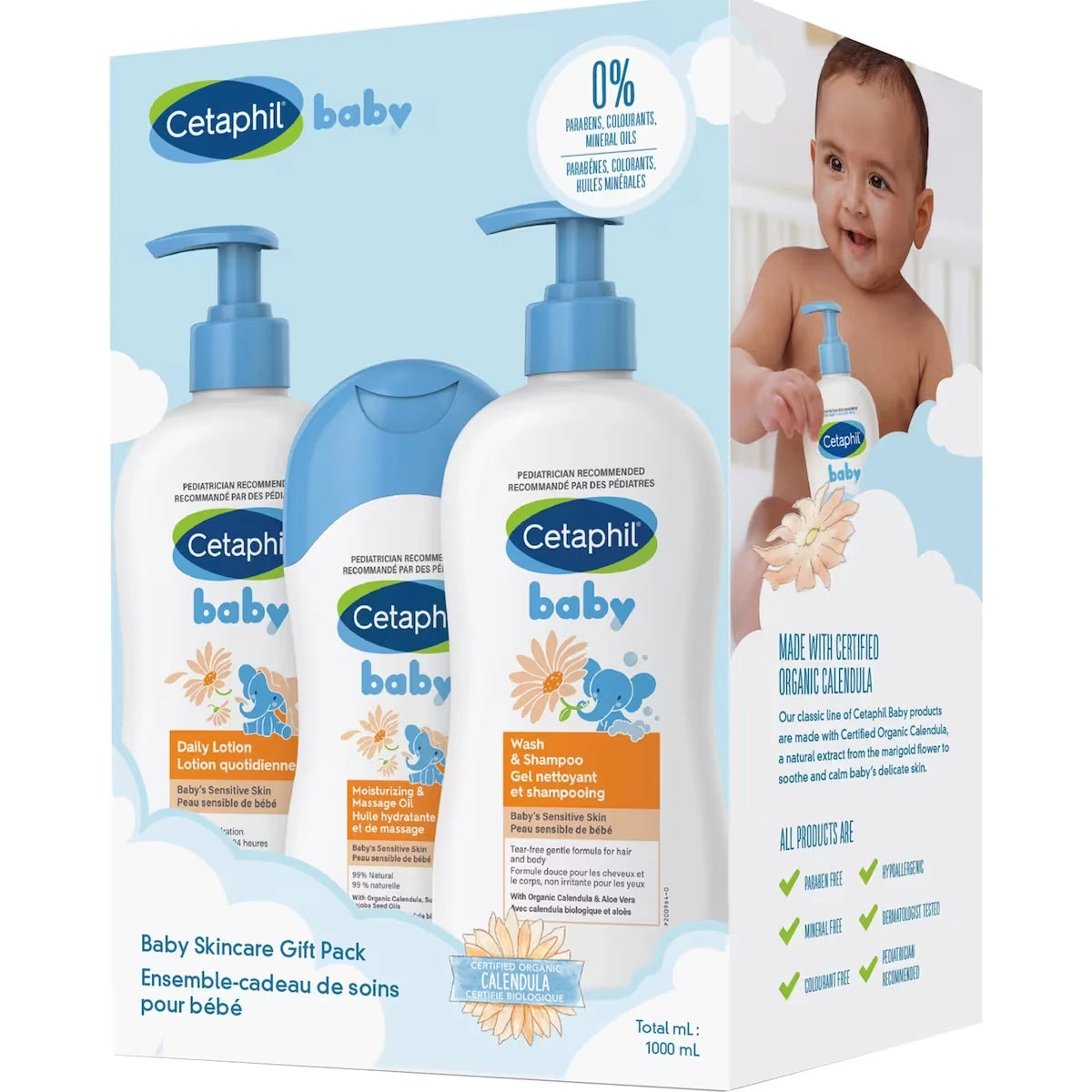 Ensemble-Cadeau de Soins de la Peau de Baby