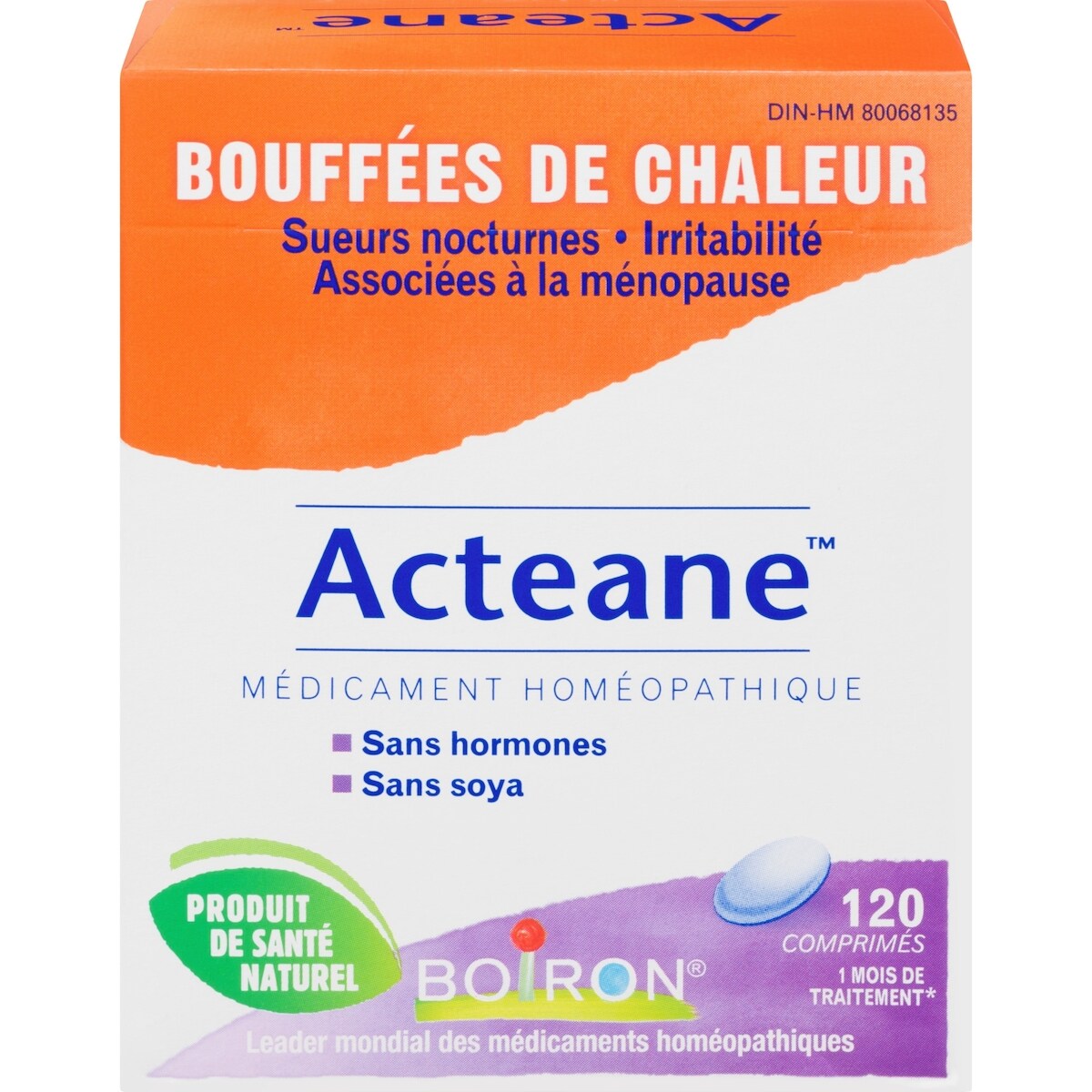 Acteane soulage les symptômes de la périménopause et de la ménopause