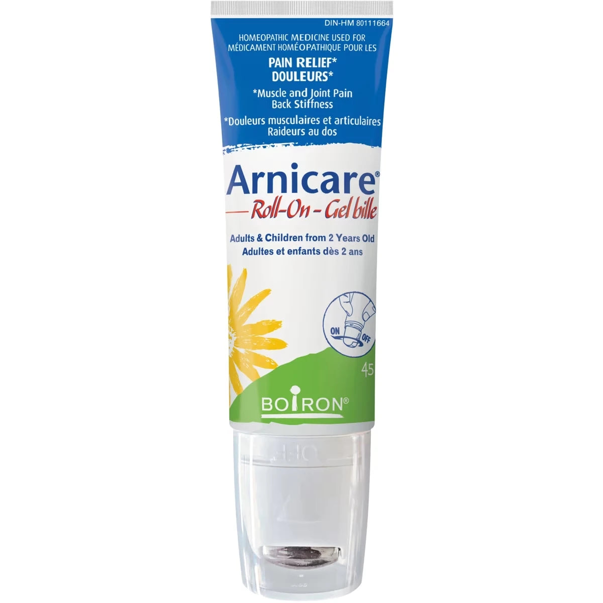 Arnicare Gel billepour les douleurs musculaires et articulaires.
