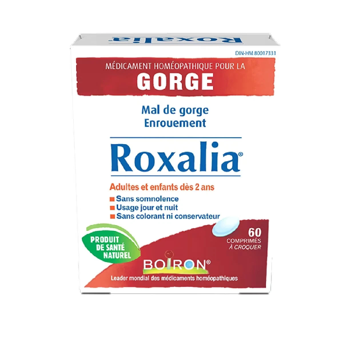 Roxalia soulage les maux de gorge et les enrouements