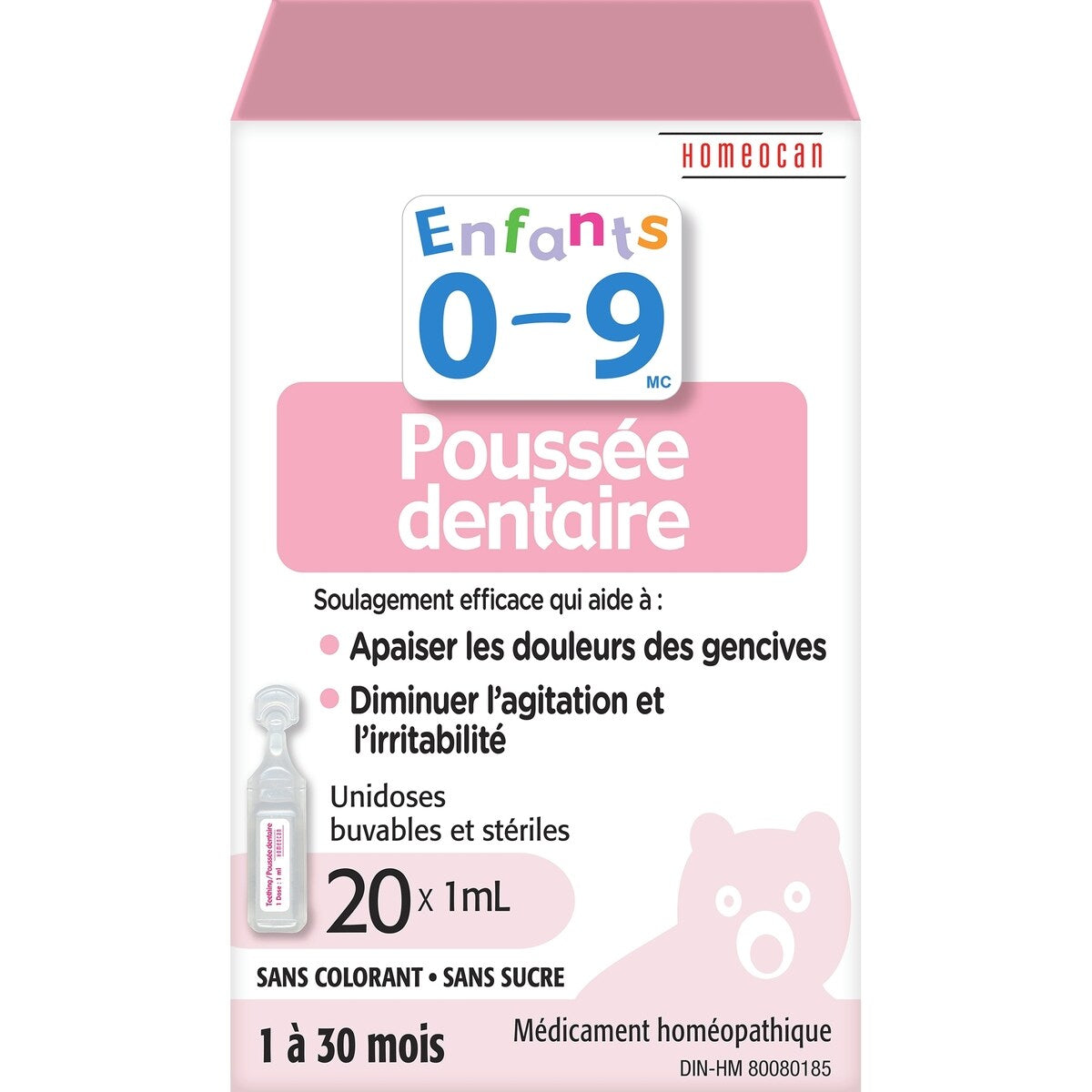 Enfants 0-9 Poussée Dentaire