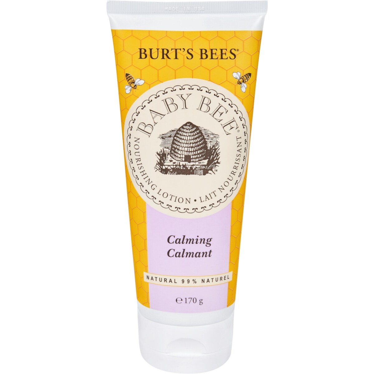 Lait nourrissant calmant de Burt’s Bees Baby, 170 g