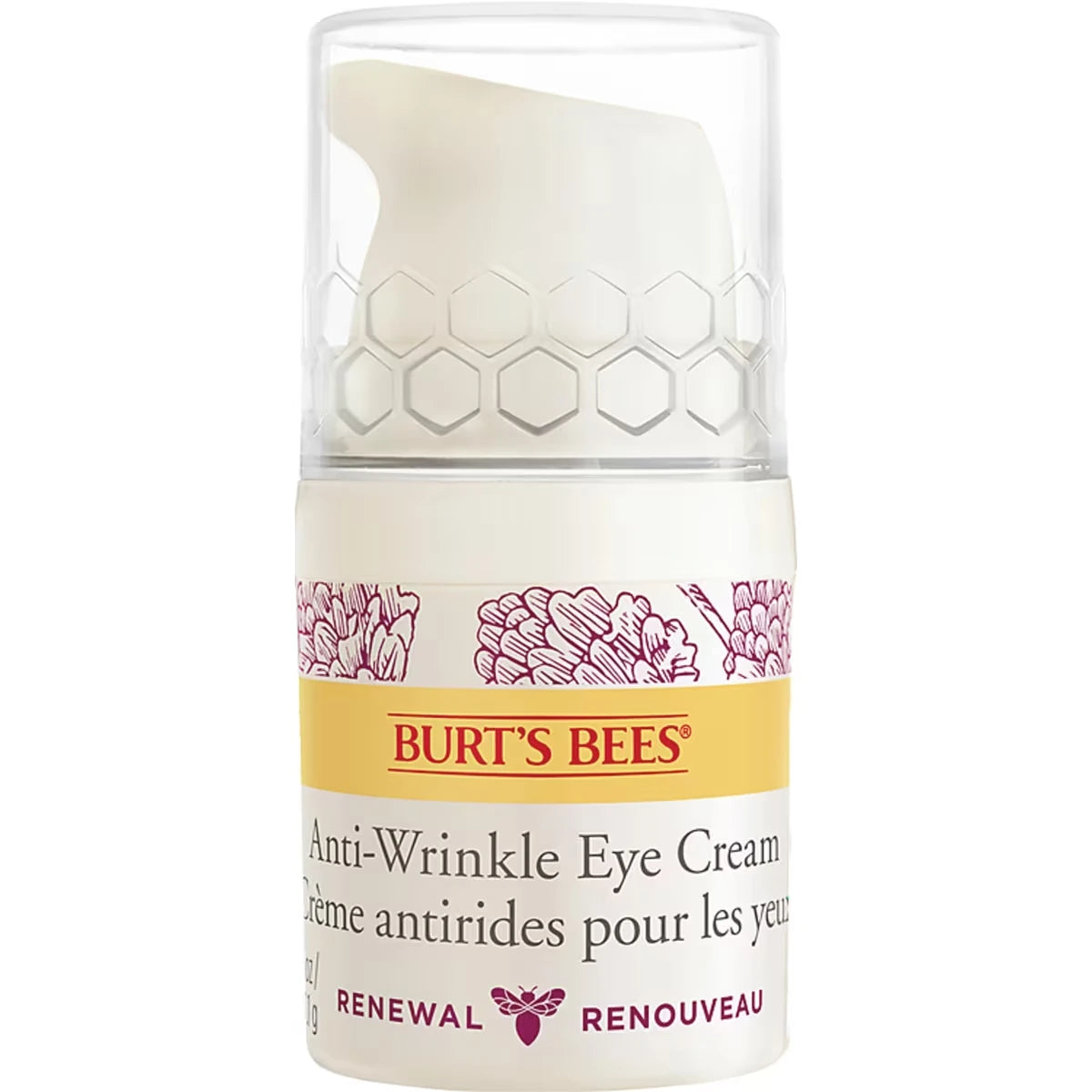 Eye Cream, Renewal Anti-Wrinkle Eye Cream with Bakuchiol Natural Retinol Alternative, 14.1 g