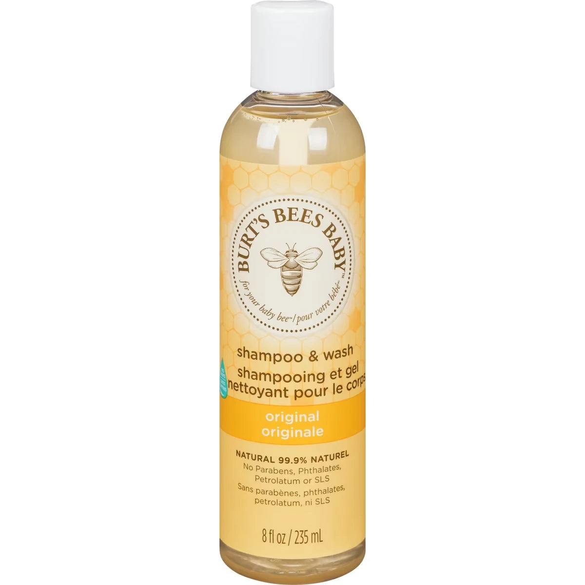 Shampooing et gel nettoyant de Burt’s Bees Baby, 235 mL