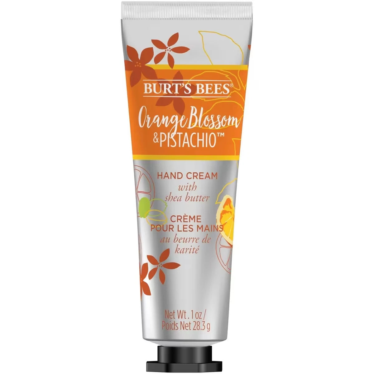 Crème pour les mains au beurre de karité, fleur d’oranger et pistache