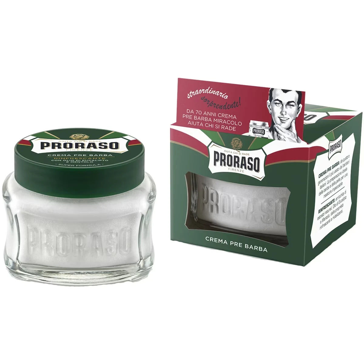 Crème avant rasage pour barbes fortes