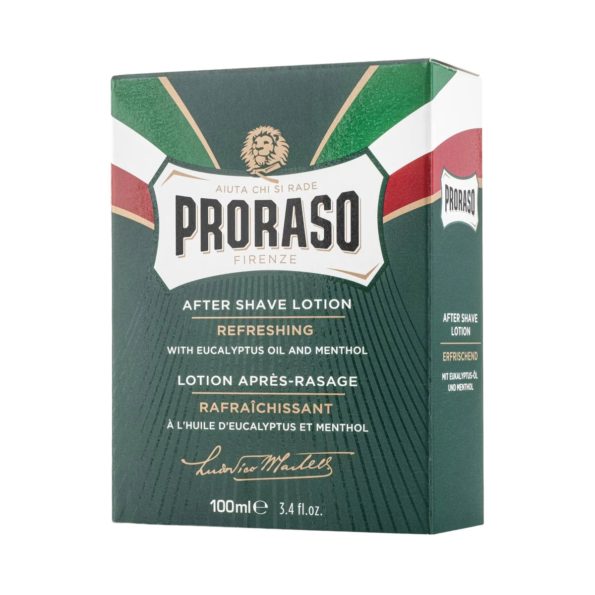 Lotion après-rasage rafraîchissante à l'eucalyptus