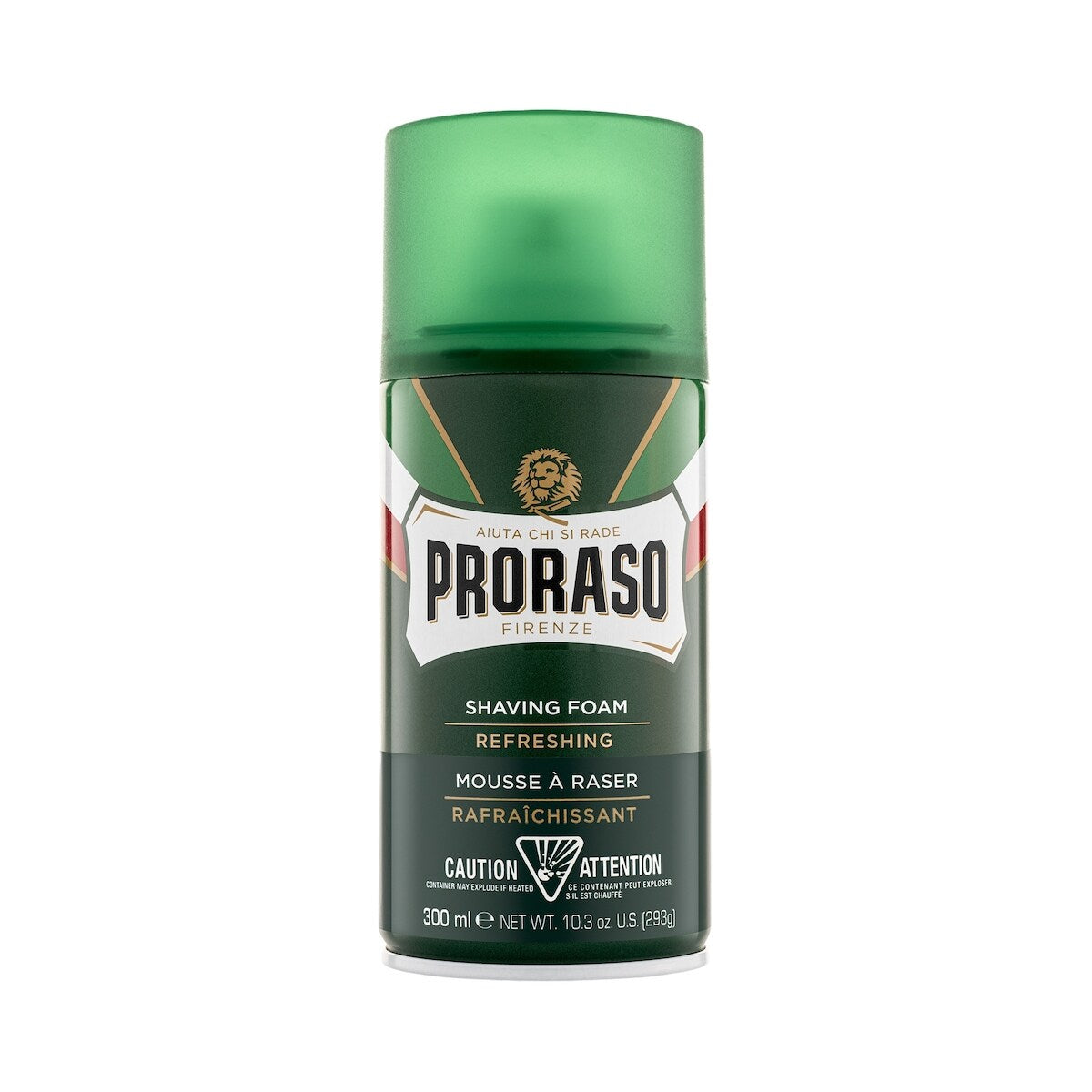 Mousse à raser pour barbe forte