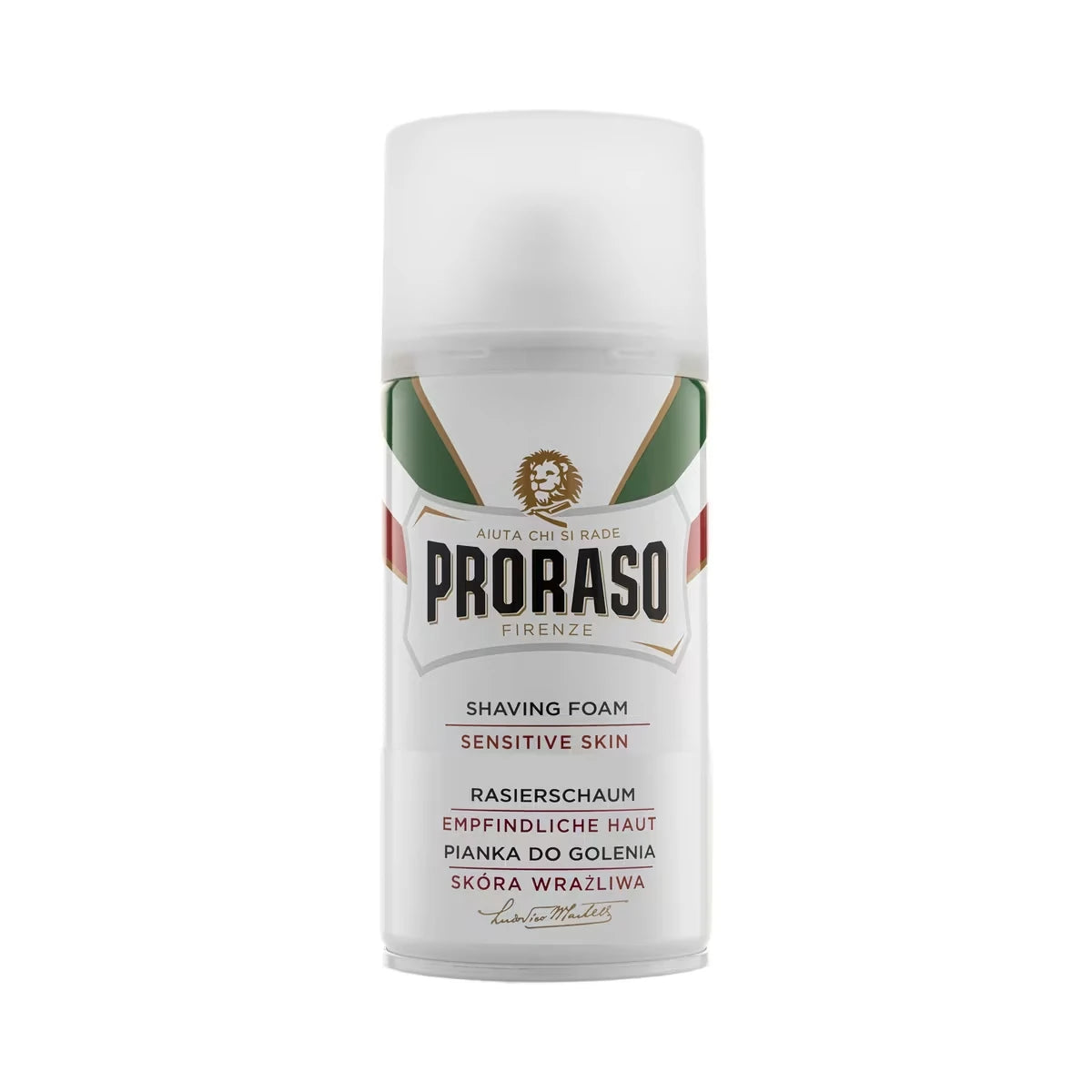 Mousse à raser pour peau sensible