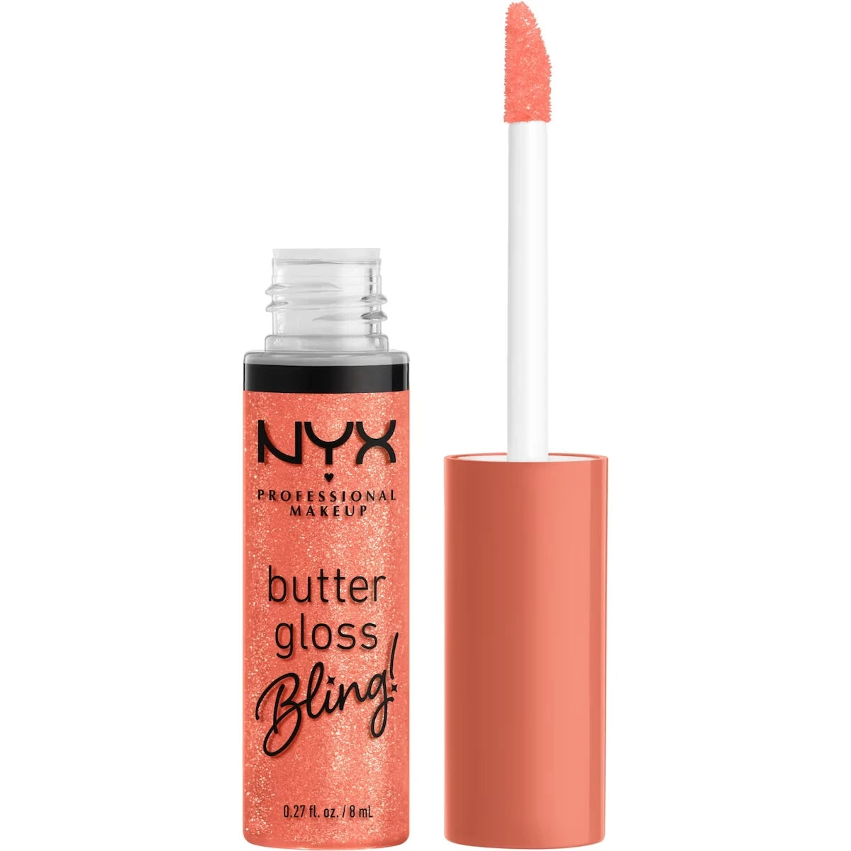 Butter Gloss Bling Lip Gloss, Non- Sticky Lip Gloss, High Shine, Universally Flattering