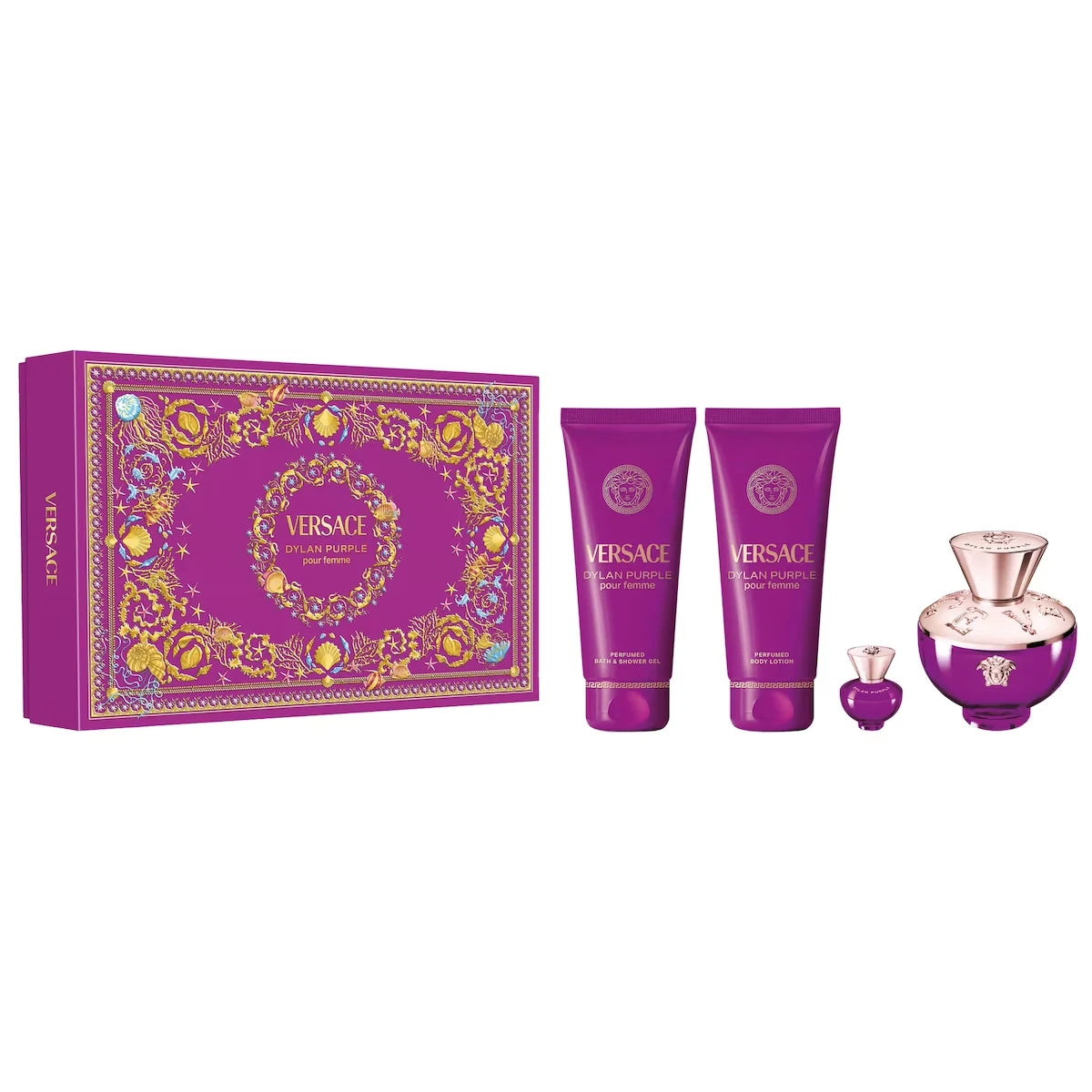 Versace Dylan Purple Eau de Parfum 3pc Set
