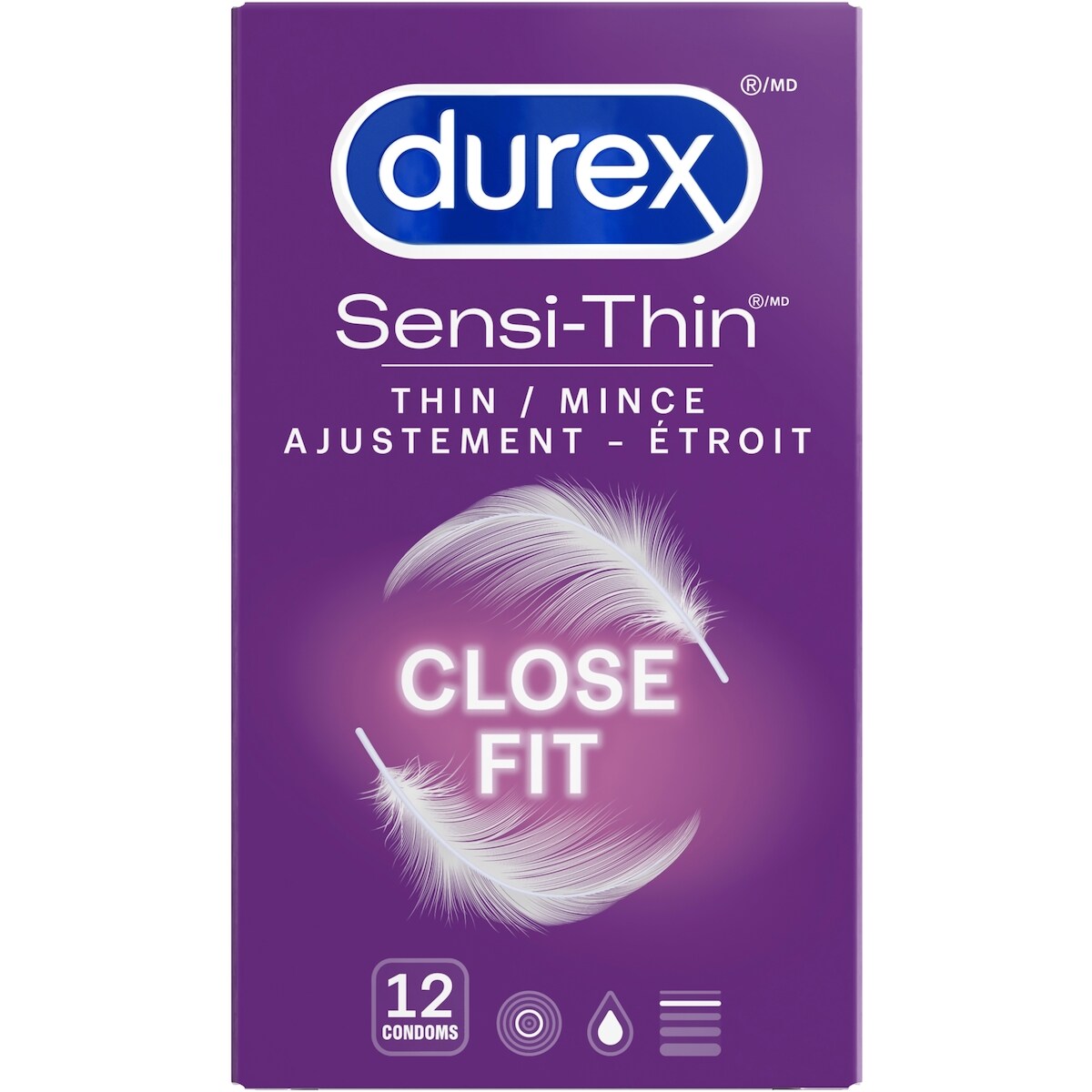 Durex Sensi-Thin Ajustement étroit