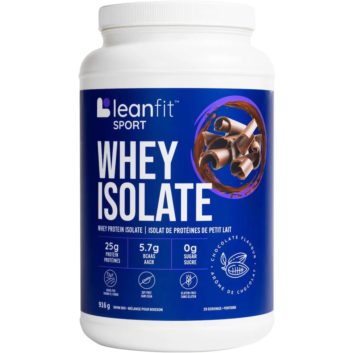 Isolat de protéines de petit lait, arome de chocolat