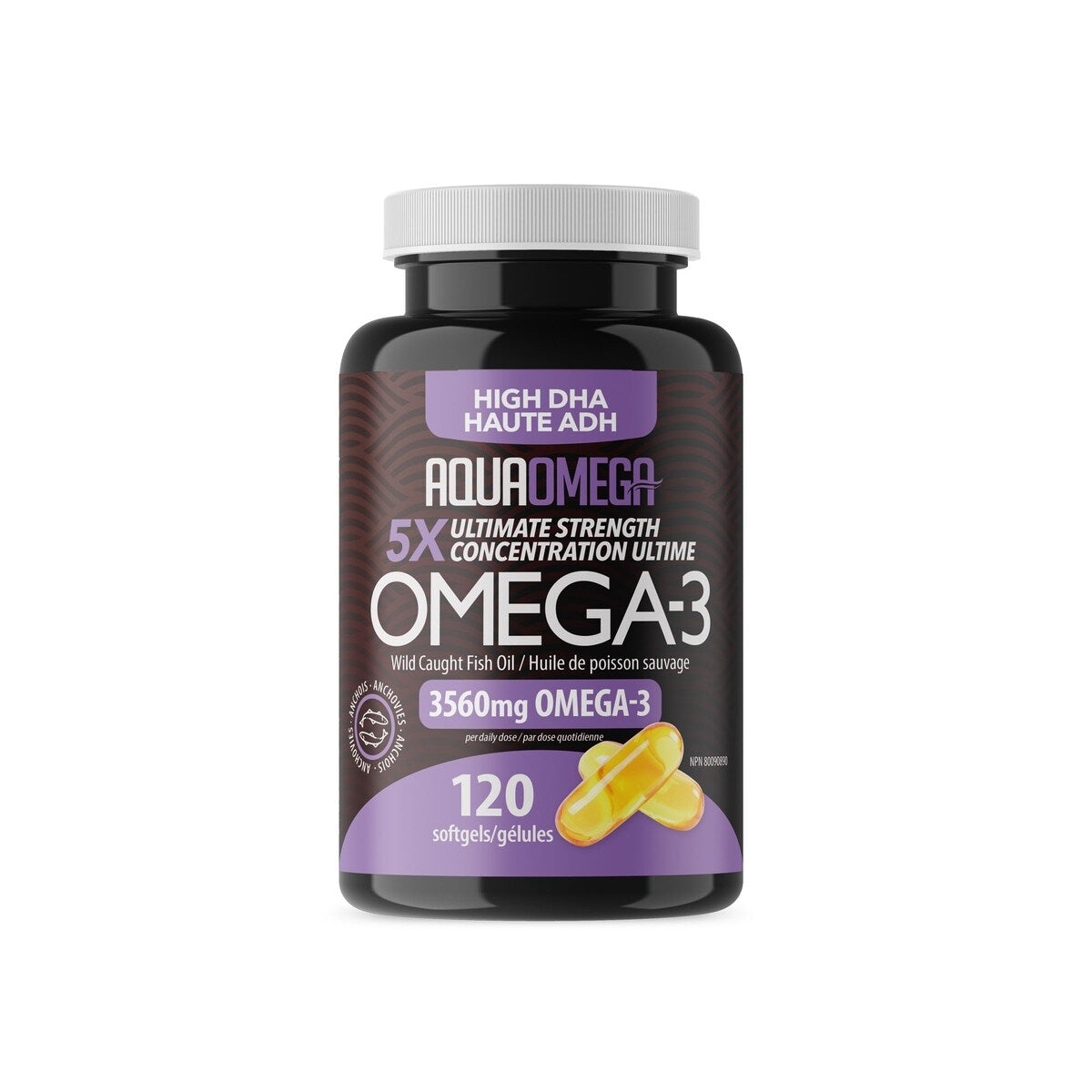 Omega-3 5x reg strength 120 gels