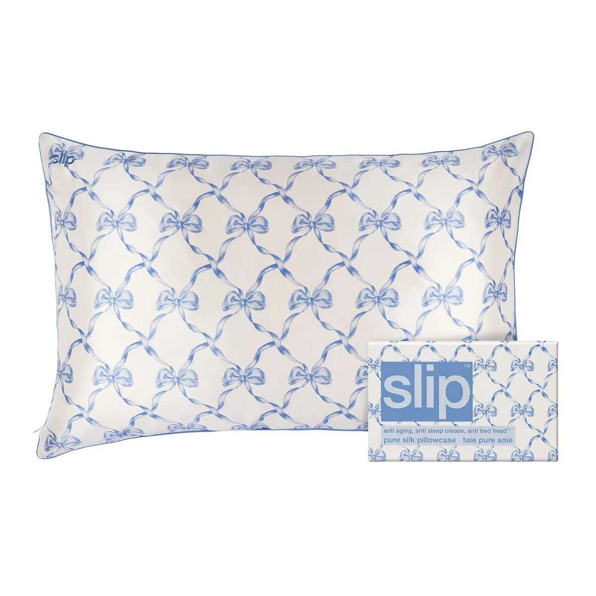 slip taie d'oreiller pure soie queen - bowie