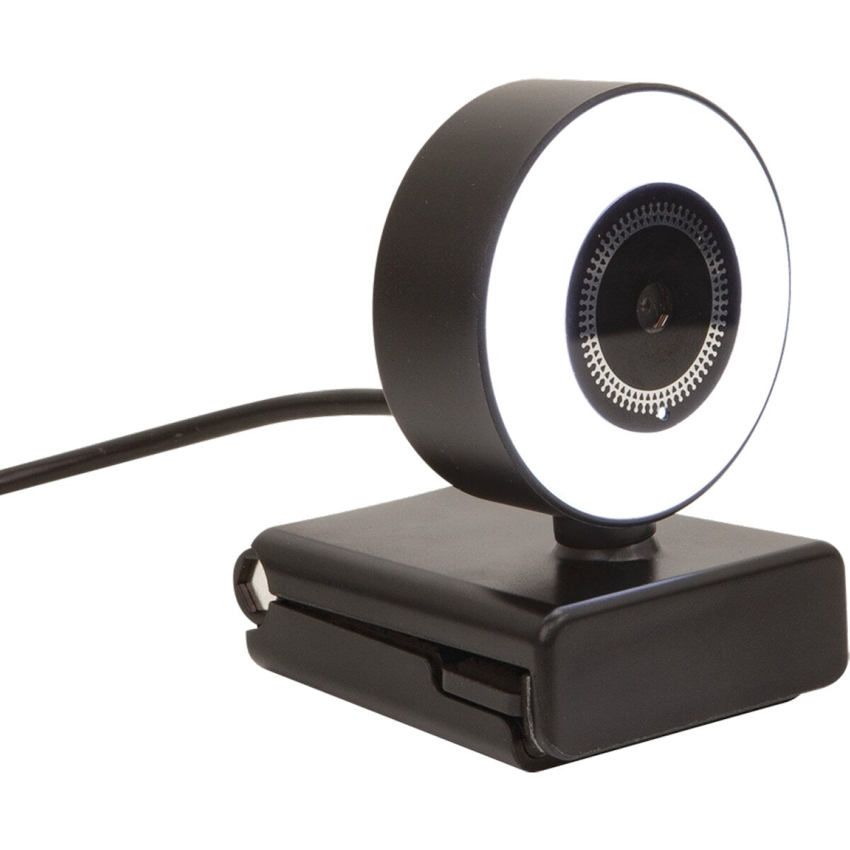 Webcam avev anneau lumineux led