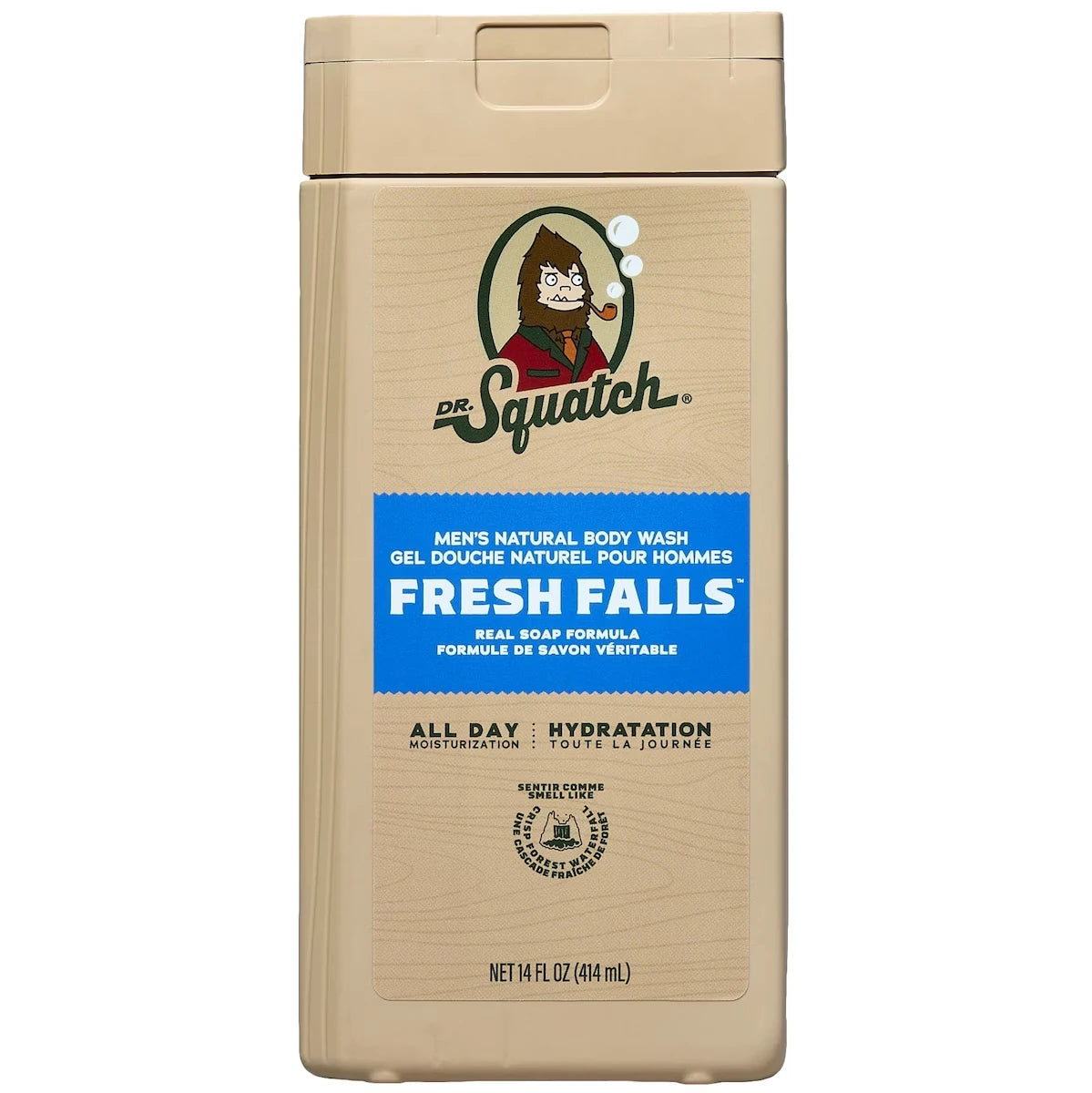 Fresh Falls, Gel douche non exfoliant