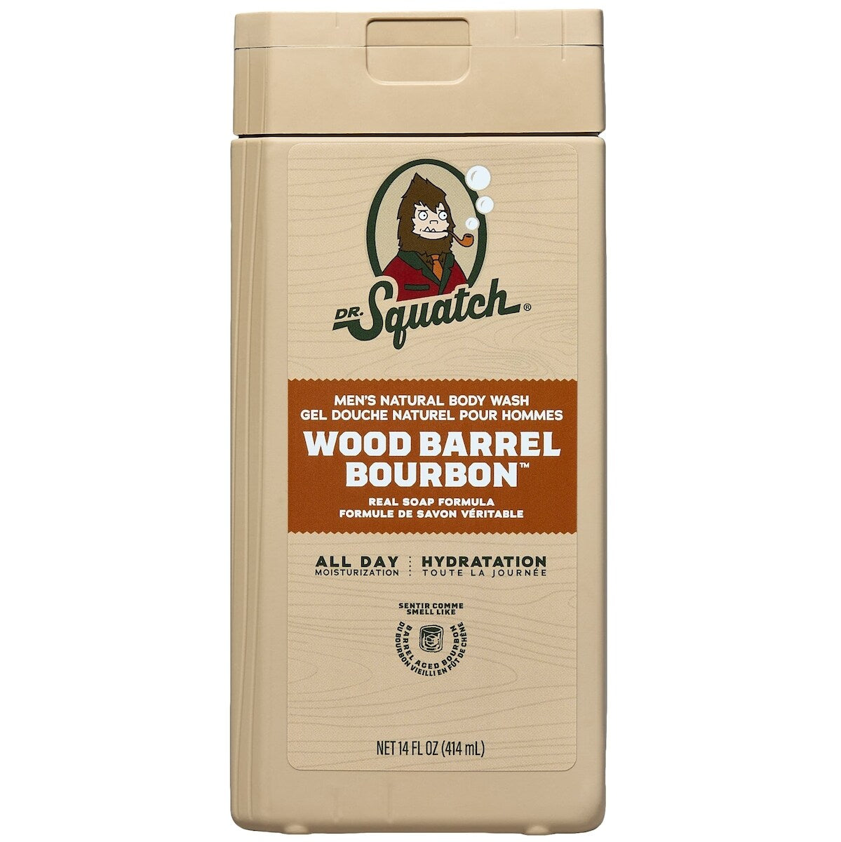 Gel douche non exfoliant, Wood Barrel Bourbon