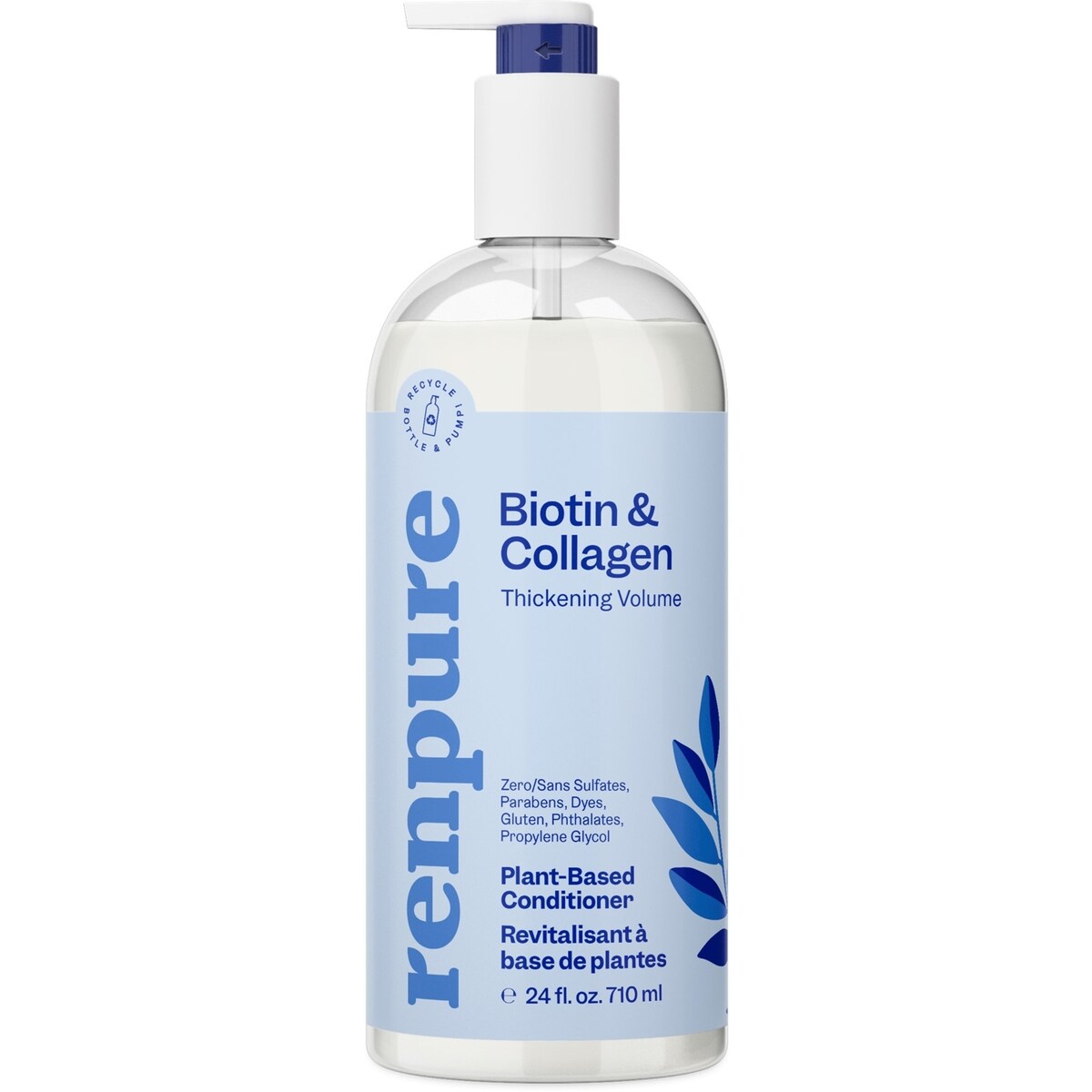 Plant Based Beauty Biotine et Collagène Revitslisant épaississant