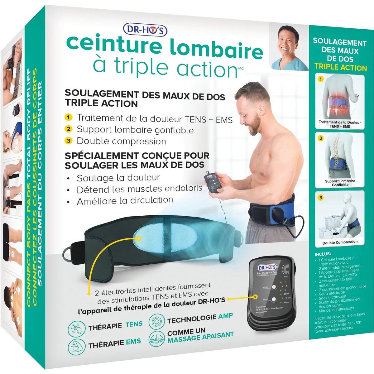 Le Triple Action Back Belt