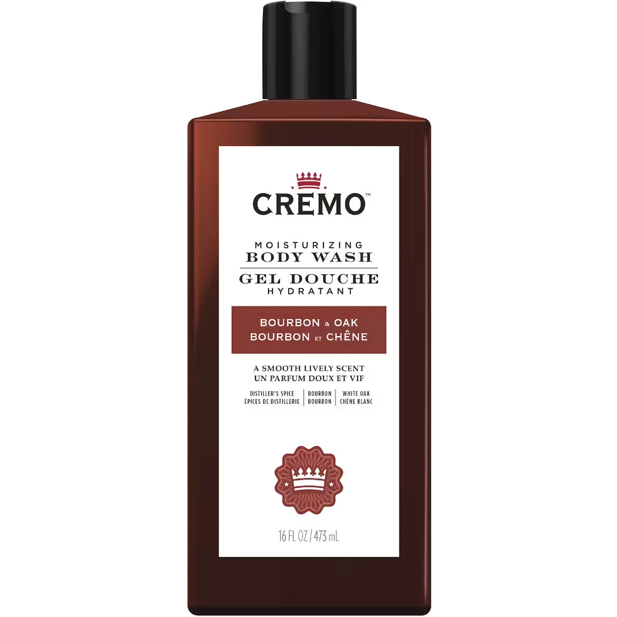 Gel douche au parfum de bourbon et de chêne de marque, 473 mL