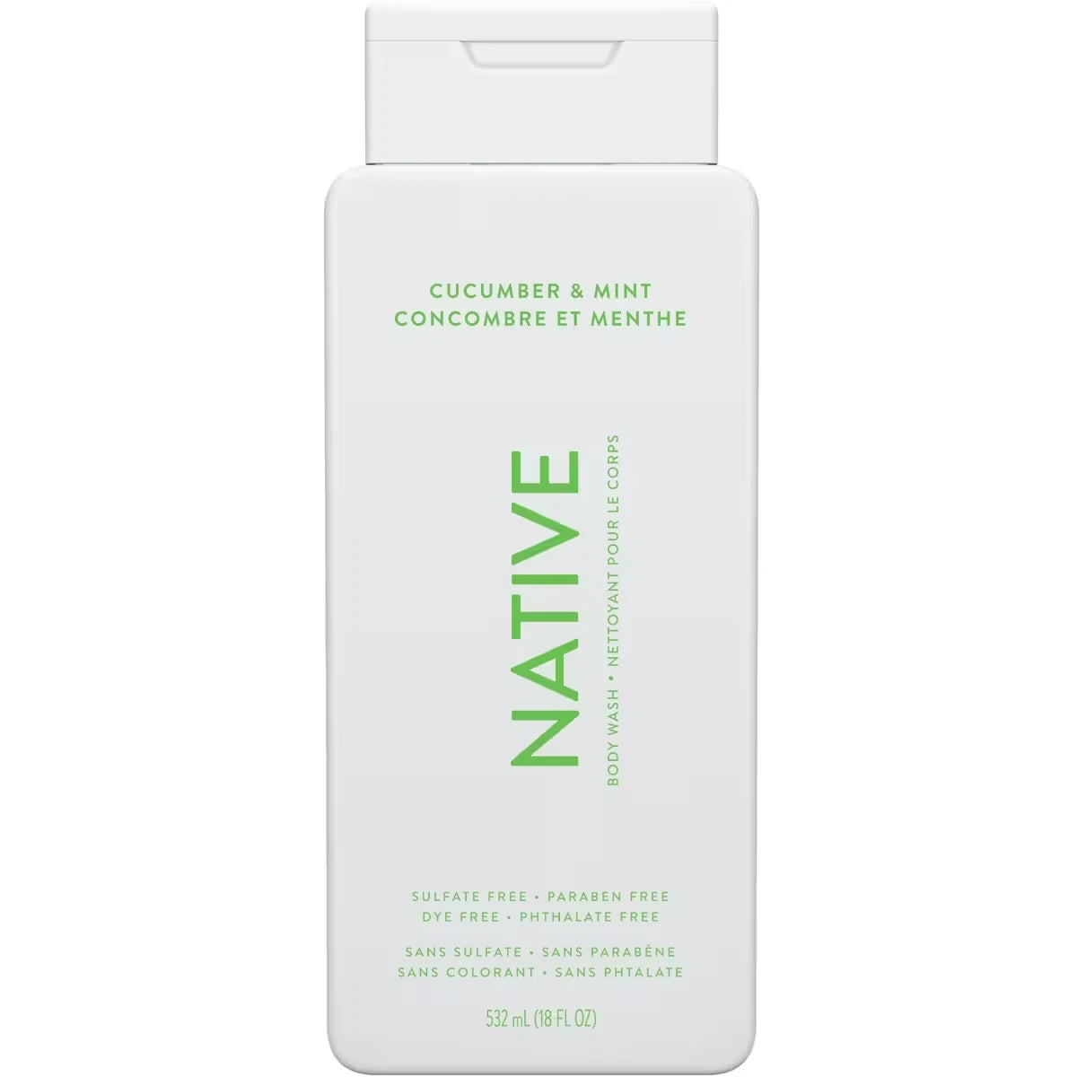 – Nettoyant pour le corps Concombre et menthe – 510 g