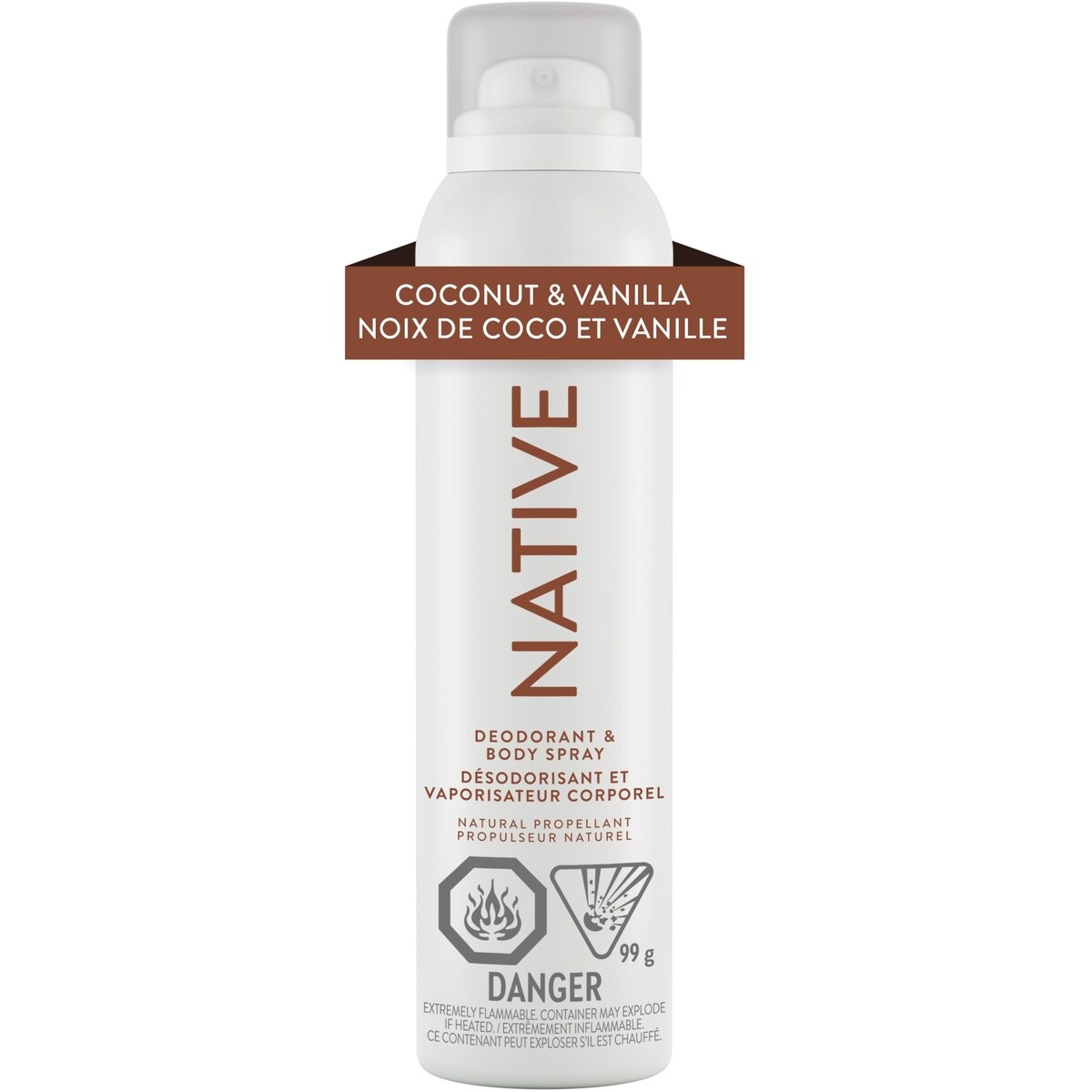 Désodorisant en vaporisateur Noix de coco et vanille