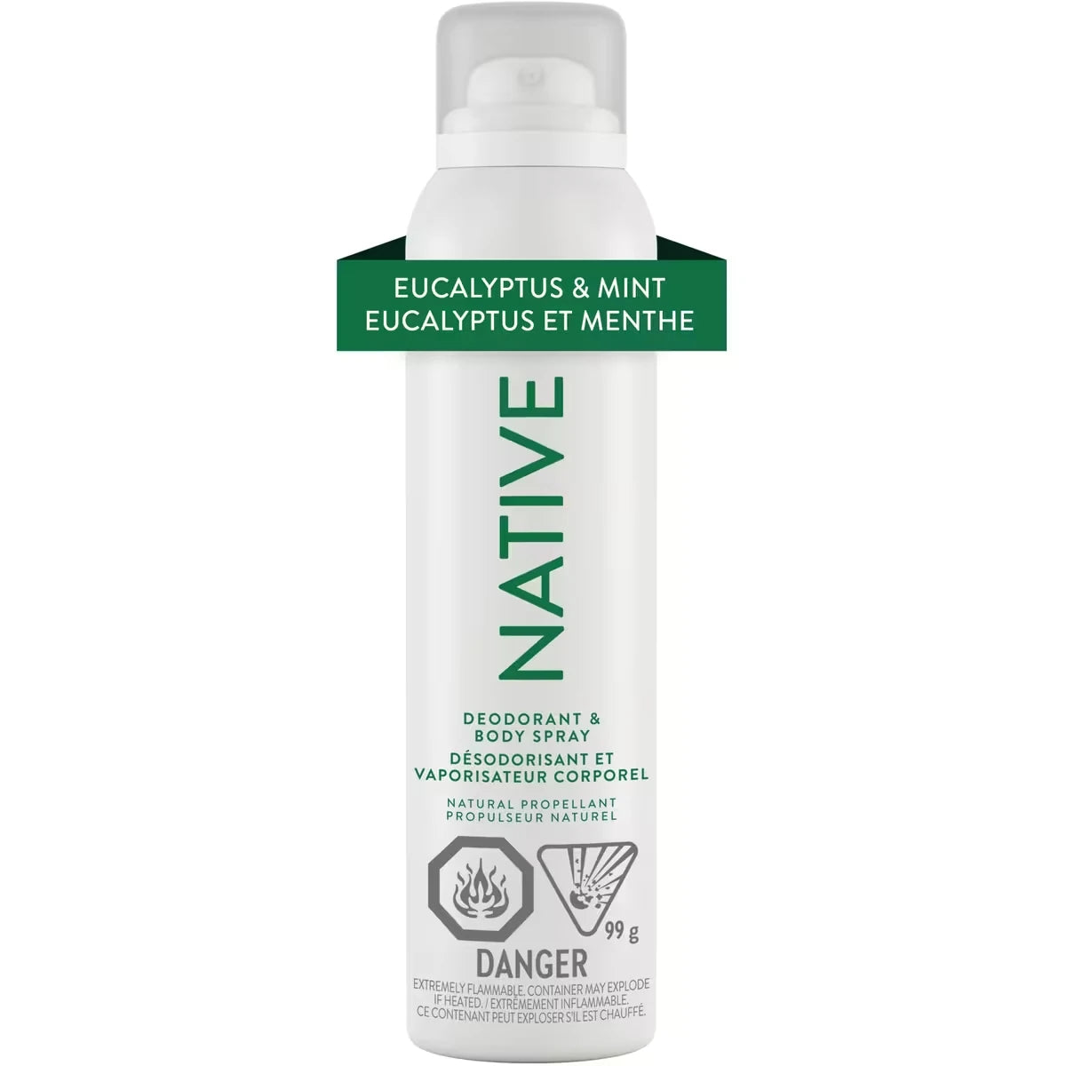 Désodorisant en vaporisateur Eucalyptus et menthe