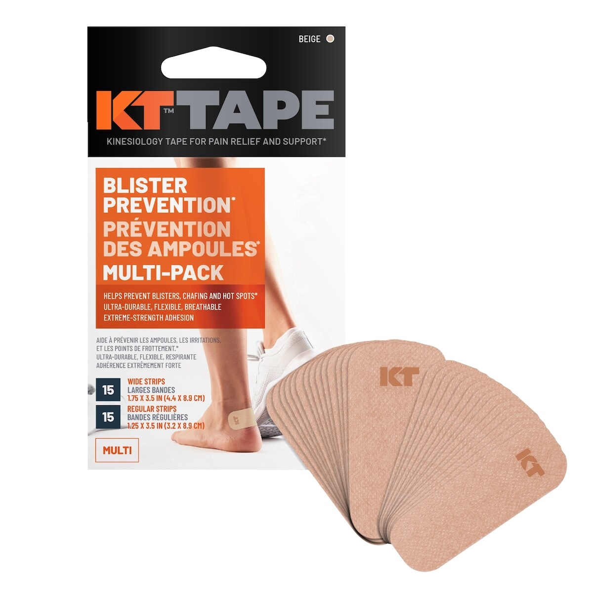 Pack multiple pour la prévention des ampoules