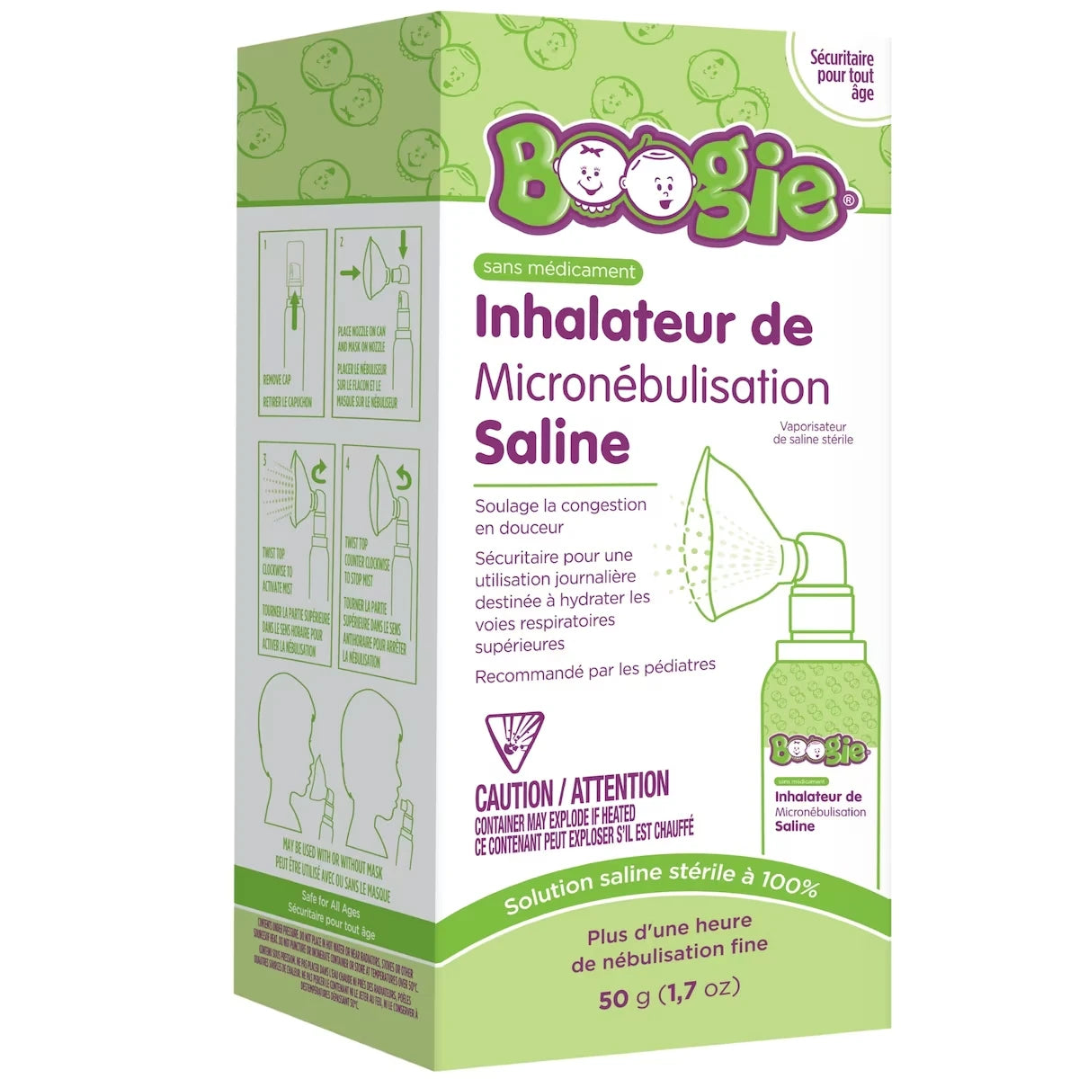 Inhalateur de Micronebulisation Saline