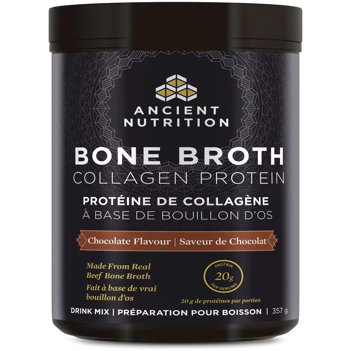 Protéine de Collagène a base de bouillon D'os - chocolat