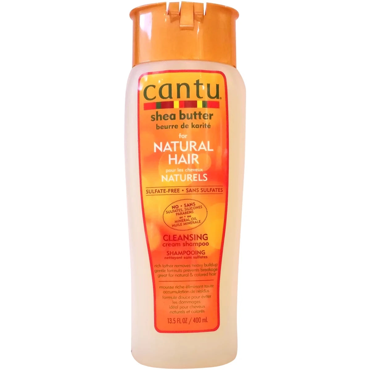 Shampoing crémeux et nettoyant sans sulfate au beurre de karité For Natural Hair Cantu