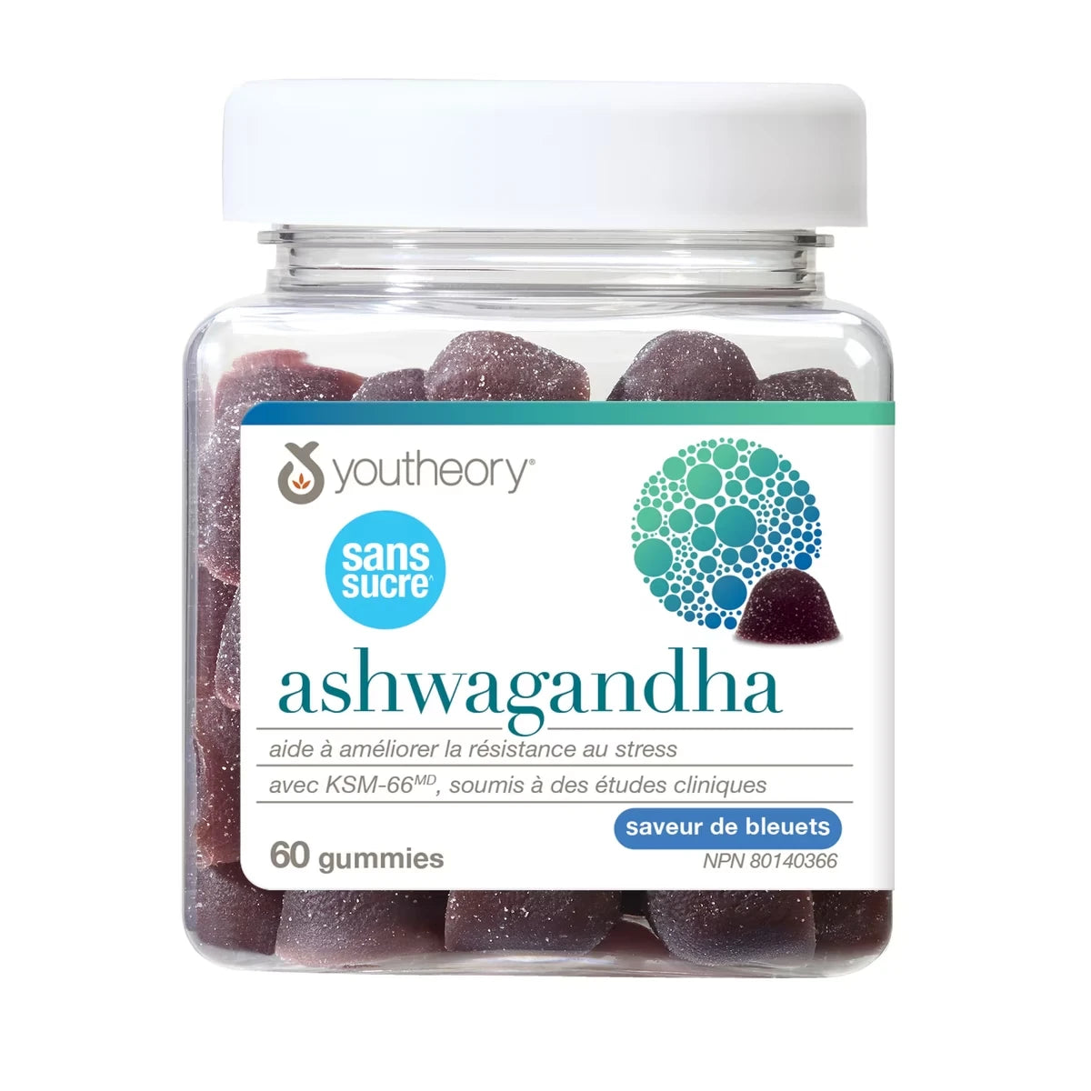 Gummies ashwagandha sans sucre