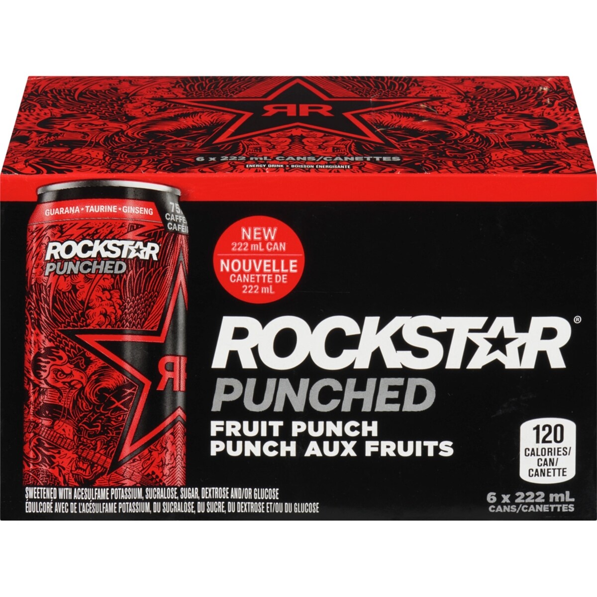 Boisson énergisante punch aux fruits