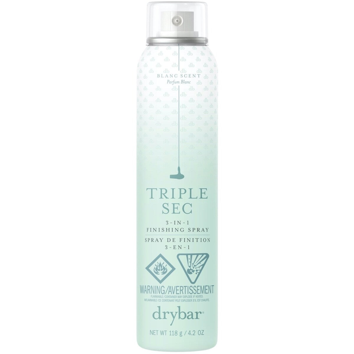 Triple Sec Spray de Finition 3-en-1 Parfum Blanc