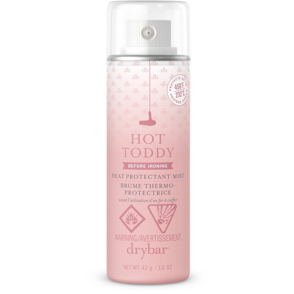 Format Voyage - Hot Toddy Brume Thermo-Protectrice Parfum Blanc