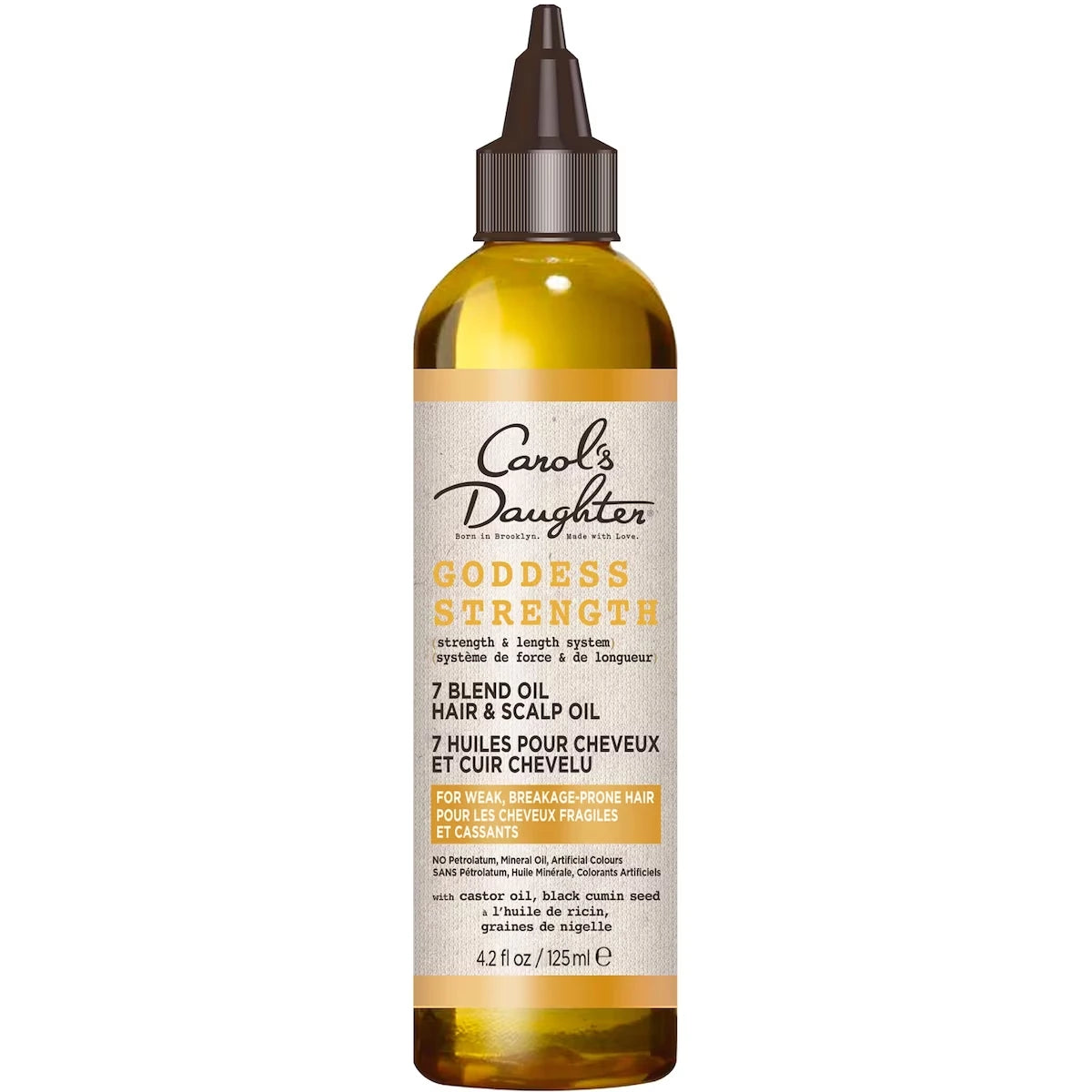Goddess Strength Huile pour Cheveux Bouclés et Cuir Chevelu
