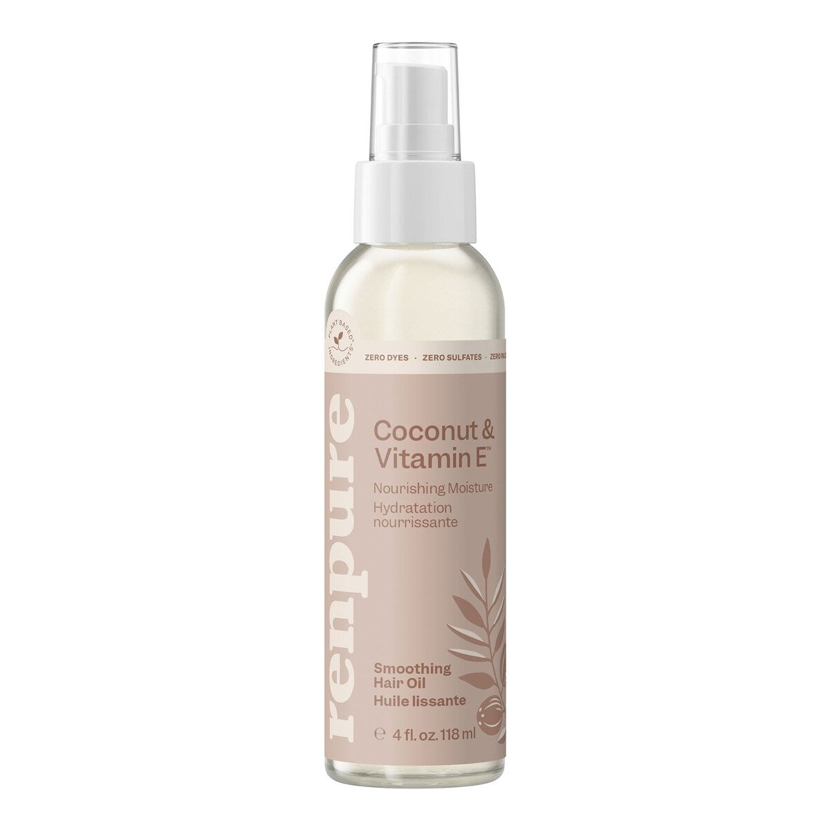 Huile Cheveux Lissante Coconut & Vitamin E Hydratation Nourissante