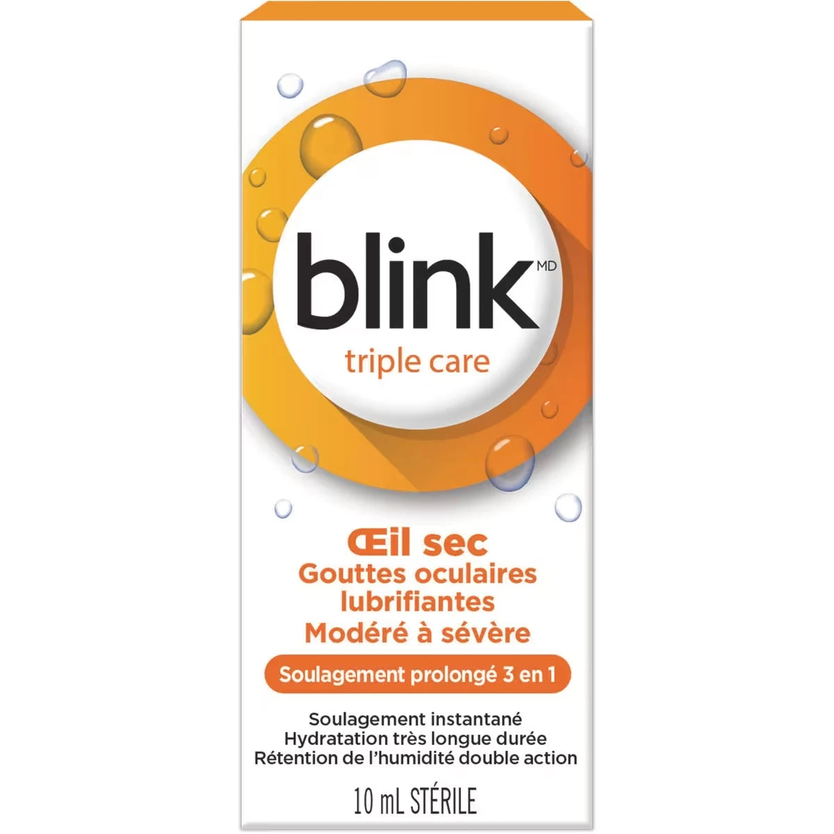 Gouttes oculaires lubrifiantes BlinkMD Triple Care