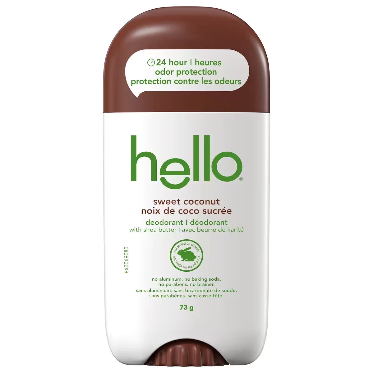 Déodorant HELLO noix de coco sucrée 73g