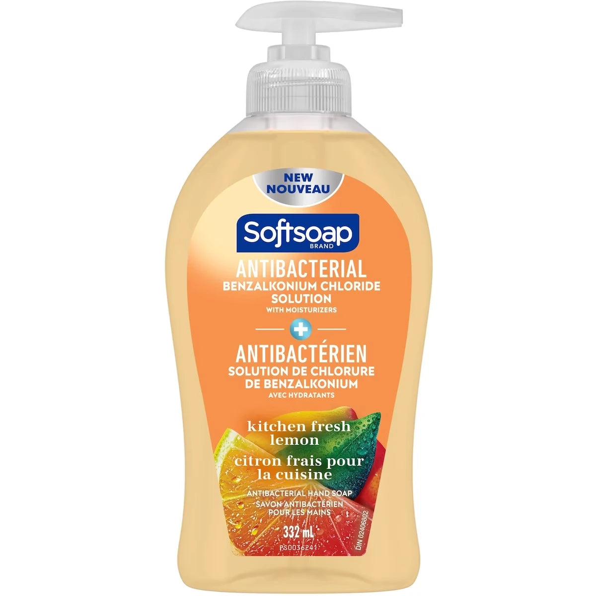 Liquid Hand Soap 332Ml Cs Sp Antibact�Rien Kitchen Fresh