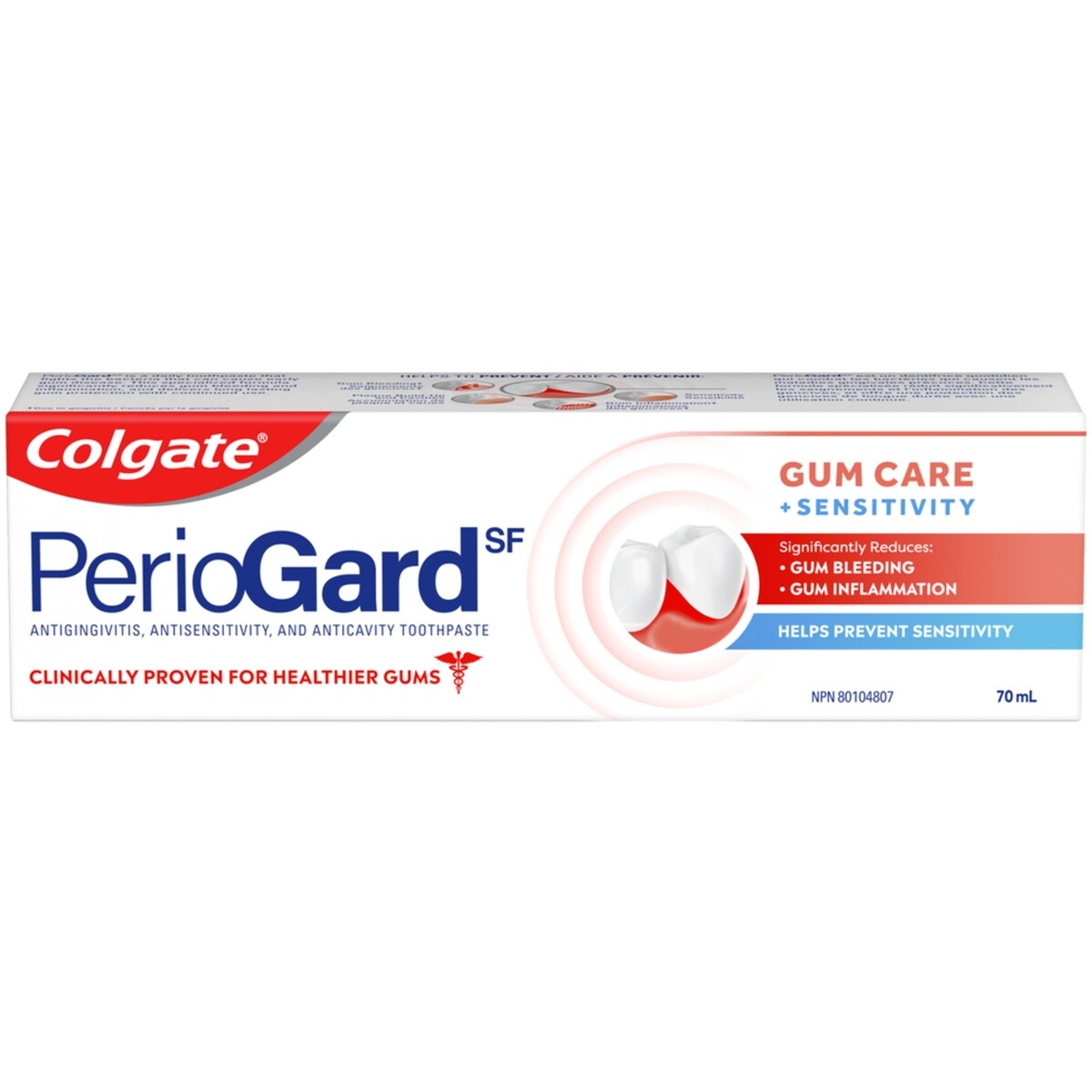 Dentifrice Colgate PerioGard Soins des gencives + Sensibilité