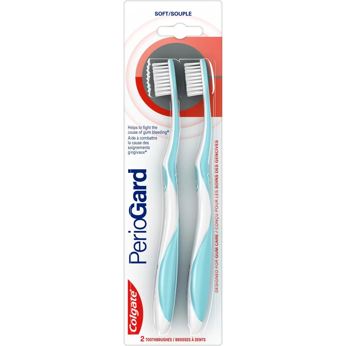 Brosse à dents PerioGard soin des gencives, souple