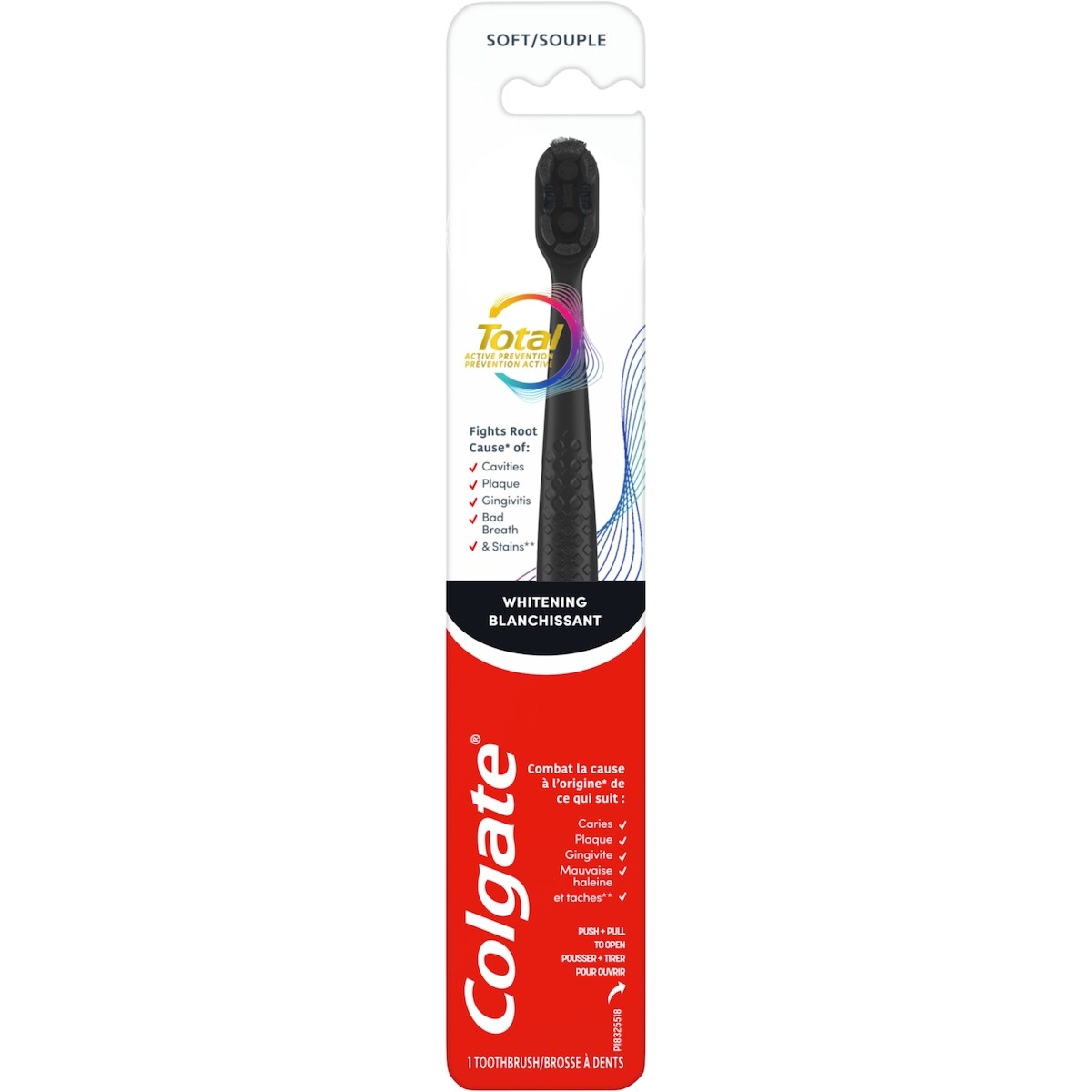 Total Active Prevention Brosse à Dents Blanchissante, Brosse à Dents Souple