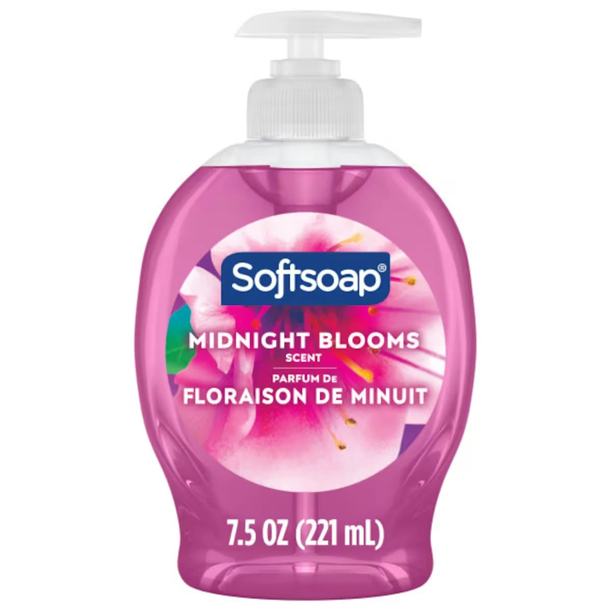 Savon liquide pour les mains, parfum Midnight Blooms, flacon à pompe